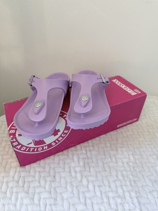 Birkenstock Other - Birkenstock EVA Gizeh WATERPROOF - Lavender ￼KIDS 12 Narrow 1013100